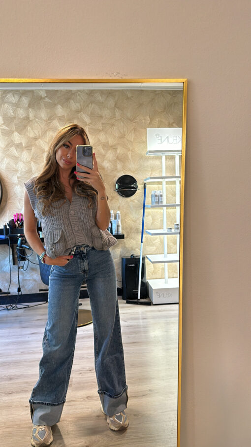 QUEEN HEARTS WIDE LEG JEANS - Afbeelding 2