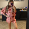 TIE DYE SET CORAL