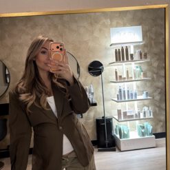 BLAZER MET GETAILLEERDE ACHTERKANT
