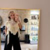 LACE TOP CREME