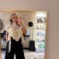 LACE TOP CREME