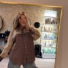 OVERSIZED BLOUSE MET KANT