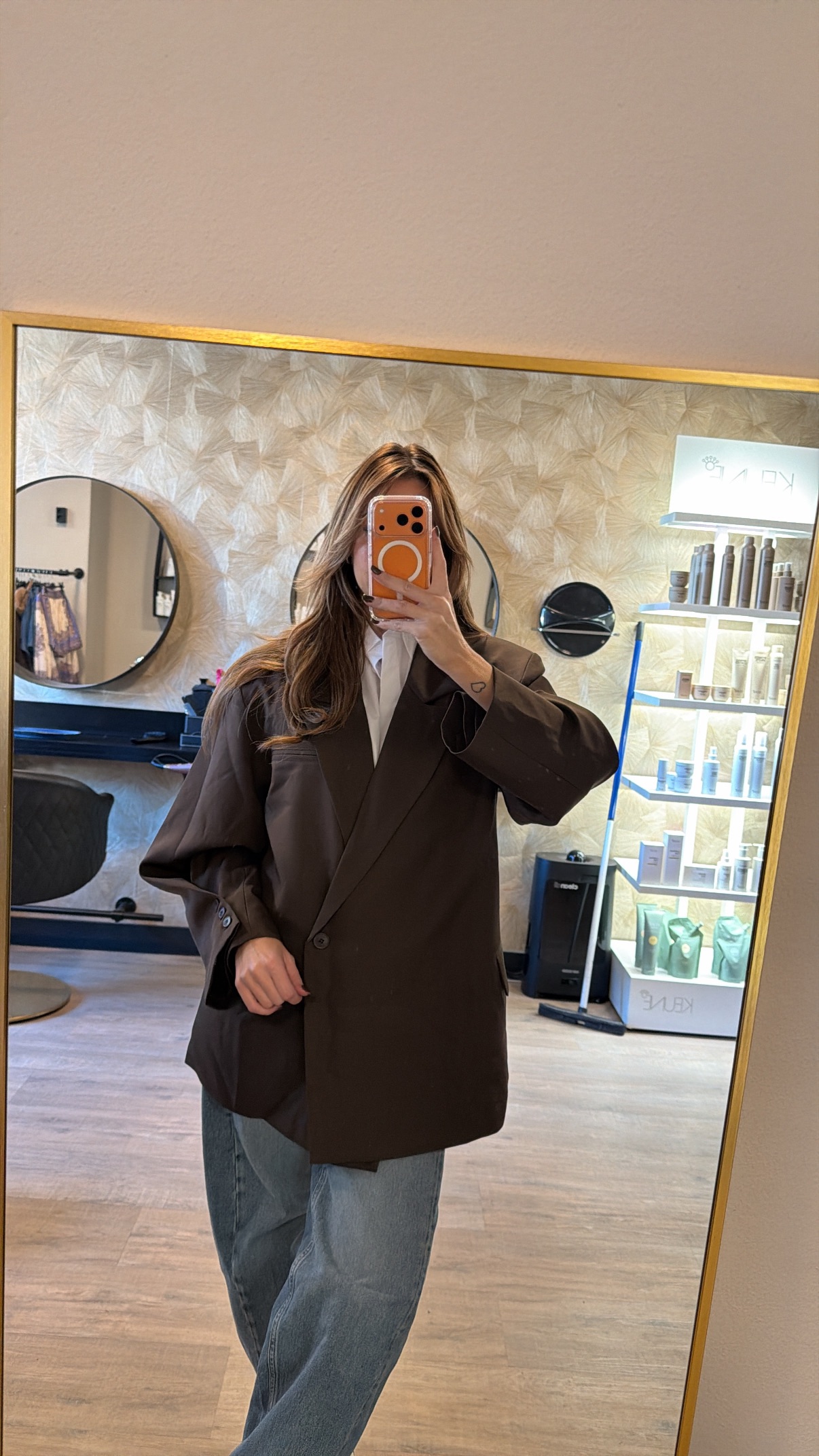 OVERSIZED BLAZER AMBIKA BROWN