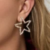 EARRINGS STAR GOLD