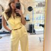SUIT 2PIECE YELLOW